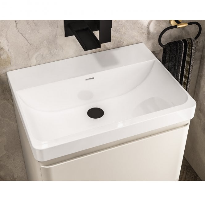 Eastbrook Cavone 60cm Ceramic Cabinet Basin No Tap Holes
