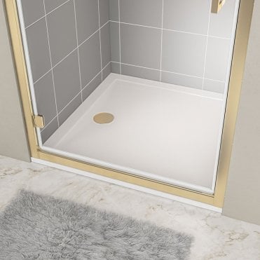 Corsair 700 x 700 Square 28mm Shower Tray
