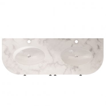 Hardwick Traditional double bowl Quartz basin