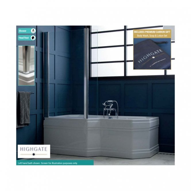 Eastbrook Highgate Showerbath LH C/N