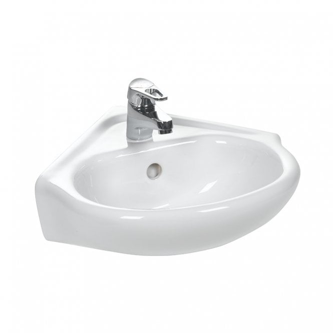 Eastbrook Kompact corner cloakroom basin 1TH