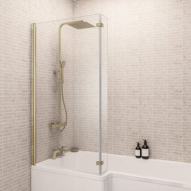 Eastbrook L shaped Bath Screen LH