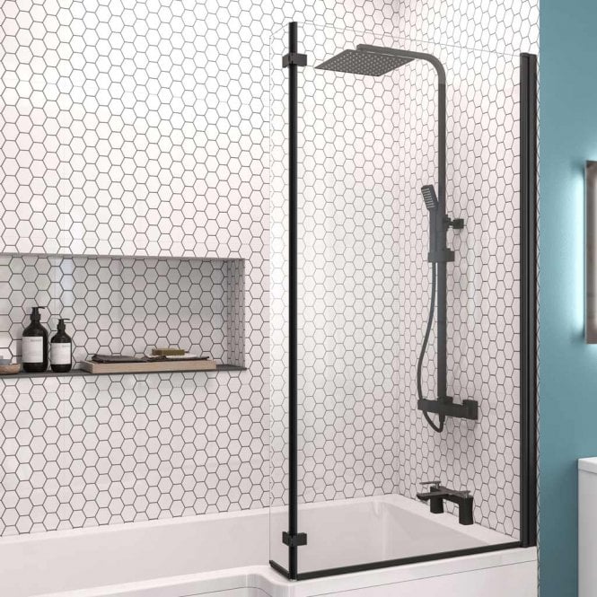 Eastbrook L shaped Bath Screen RH