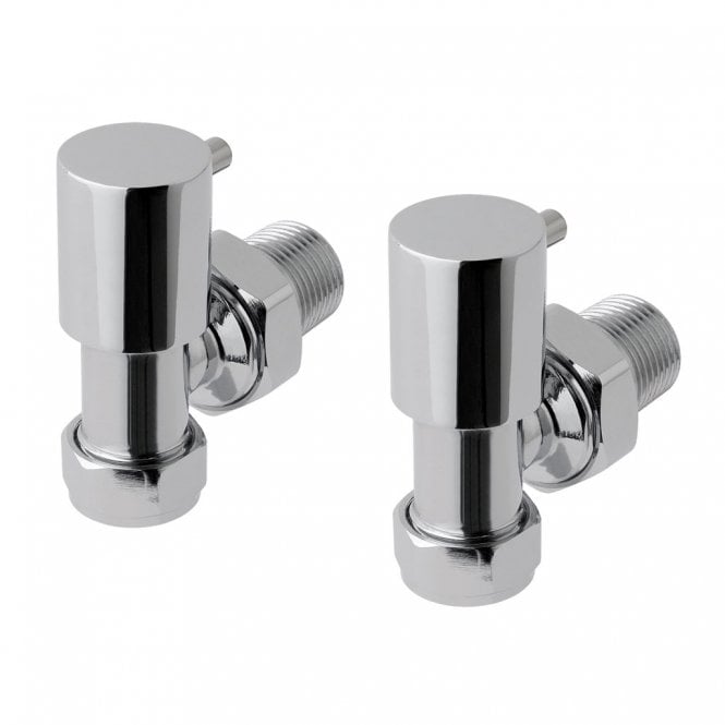 Eastbrook Minimalist Radiator Valves Angled (pair)