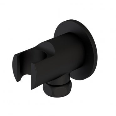 Modern Round Wall Elbow & Shower Handset Holder