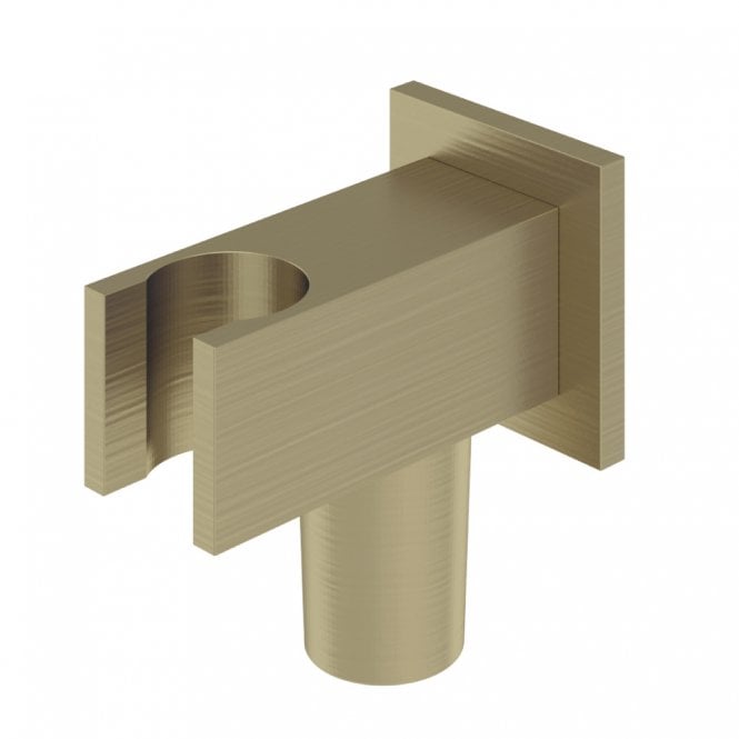 Eastbrook Modern Square Wall Elbow & Shower Handset Holder