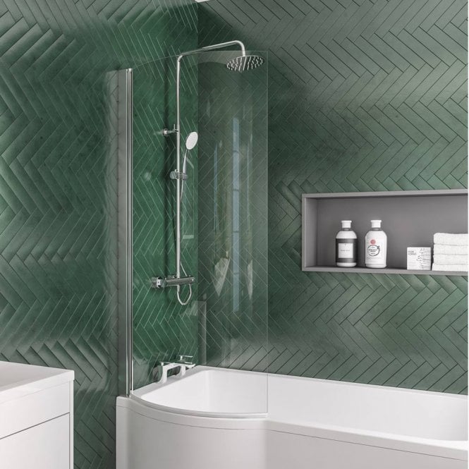 Eastbrook P Shape Bath Screen LH