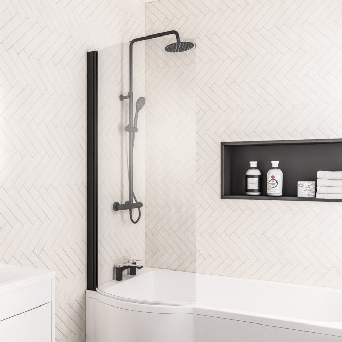 Eastbrook P Shape Bath Screen LH
