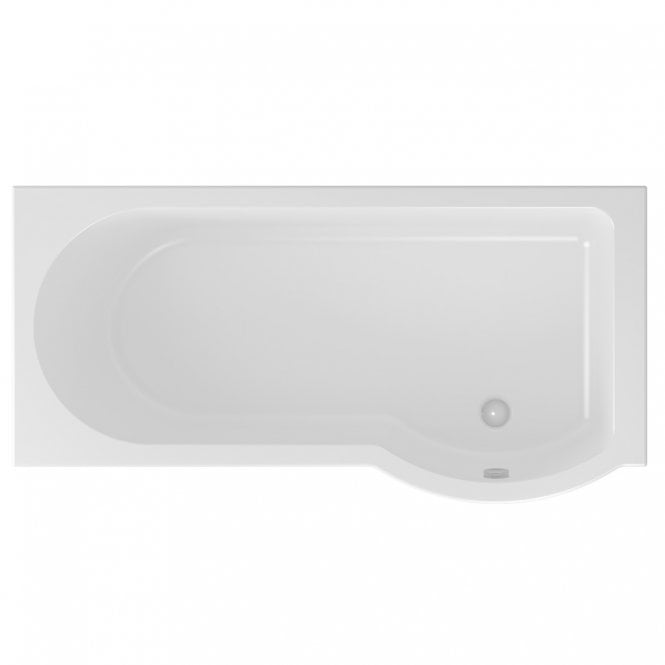Eastbrook Portland P-Shape 1600x850x750 RH (440) 5mm