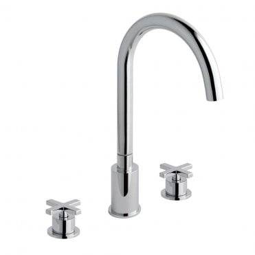 Prado Star 3 Hole Deck Basin Mixer