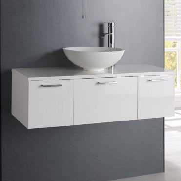 Sorrento 96cm wall hung unit