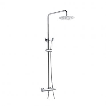 Thermostatic Shower Pole inc bar valve and kit