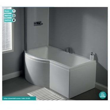 Urban Showerbath RH 1500 x 750/900mm 5mm