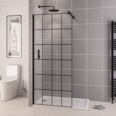 Vantage 2000 8mm framed walkin panel 1000 x 2000