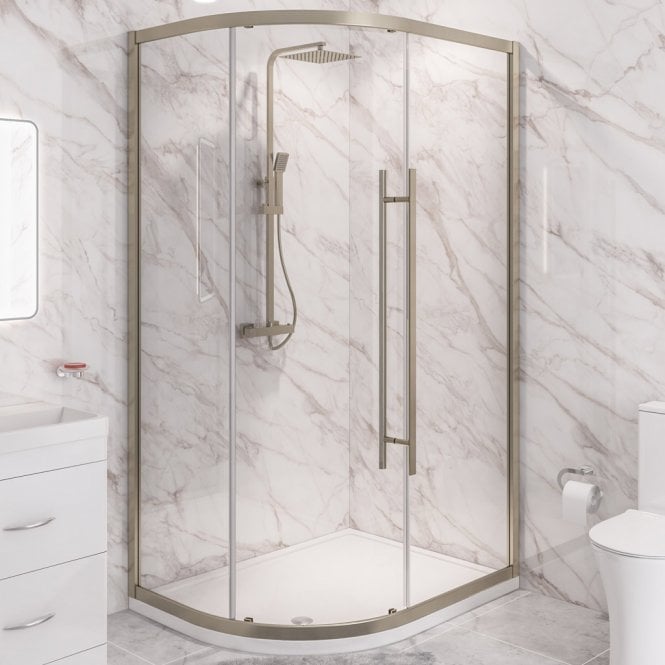 Eastbrook Vantage 2000 Easy Clean Offset Quadrant 1000x800mm