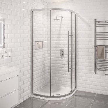 Vantage 2000 easy clean quadrant 900mm