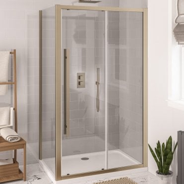 Vantage 2000 Easy Clean Sliding Door 1000mm