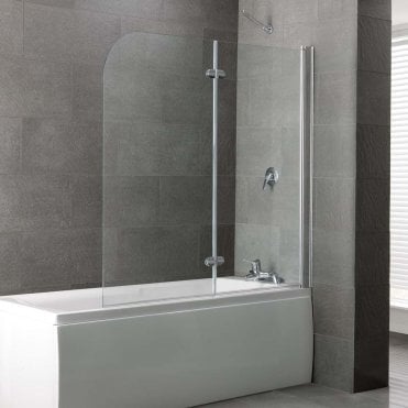 Volente 2 part hinged screen 1550x1465 easy-clean