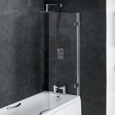 Volente 8mm hinge bath screen 850x1500 easy clean