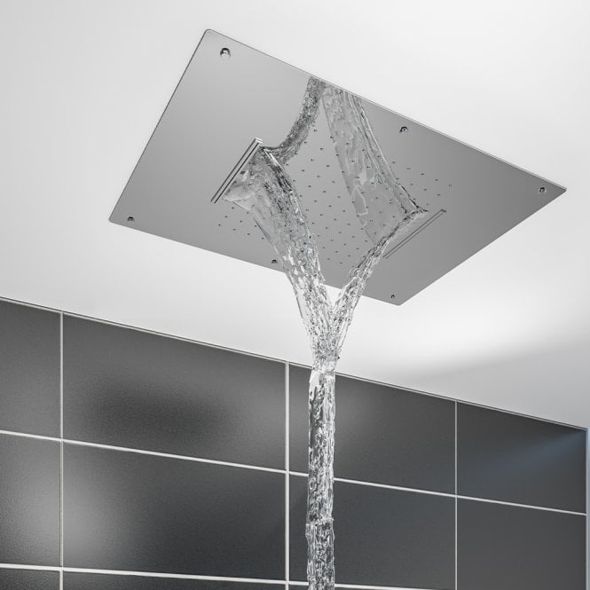 Eastbrook Waterfall Shower Ceiling Mounted - Double