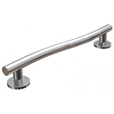 Euroshowers Grab Rail Contemporary WAVE - 24" Chrome 39160