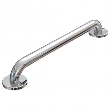 Euroshowers Grab Rail Polished Stainless - 24" Chrome 39130