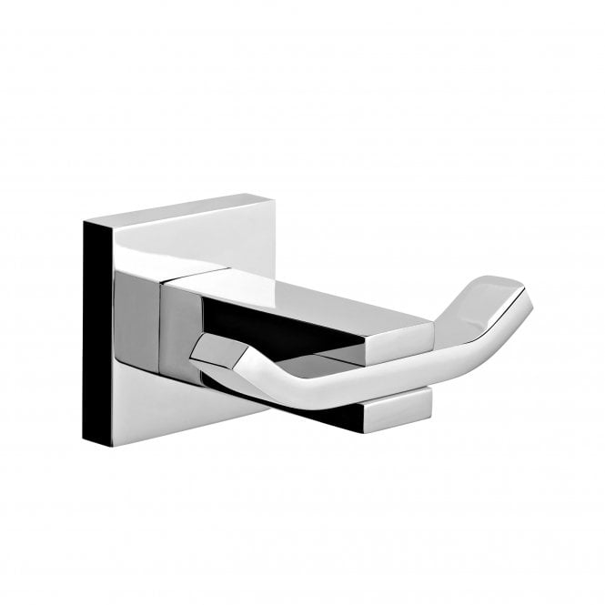 Euroshowers  Metal Accessory SQUARE - Robe Hook Chrome 19191