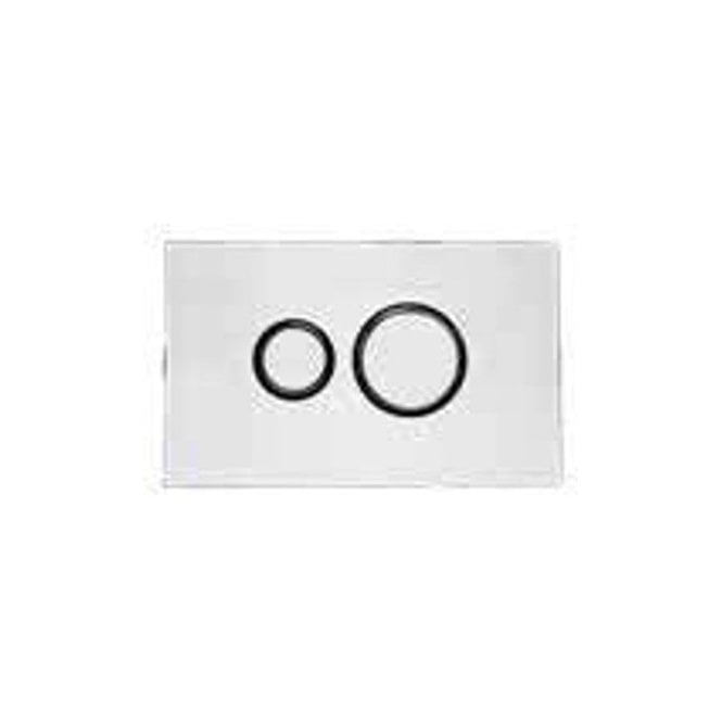 Fluidmaster  Pneumatic Flush Plate White