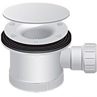 Fluidmaster SHOWER TRAP 120MM CHROME DOME ZB36410DB