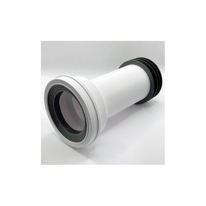 FlushDaddy  Extended Long Straight Pan Connector