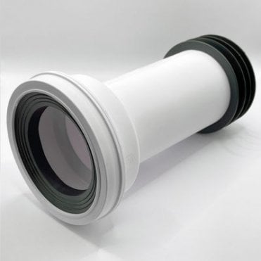Flushdaddy Extended Long Straight Pan Connector