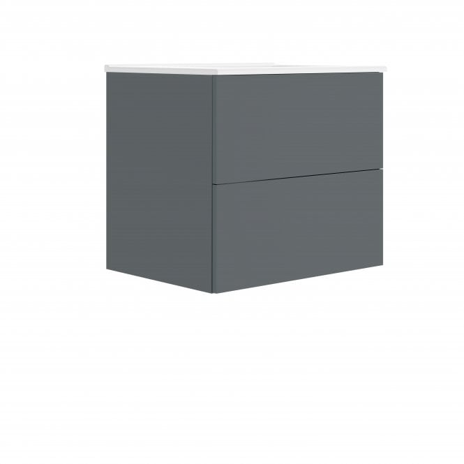 Frontline  Aquanova 600 W/H 2Drw Unit Matt Grey F11204
