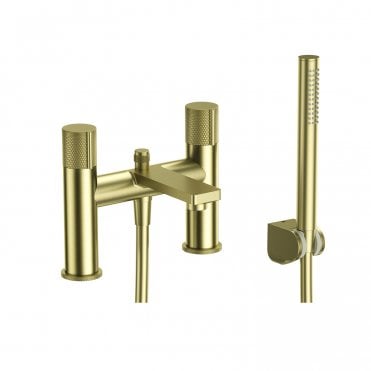 Frontline Azar Bath Shower Mixer Brushed Brass F08020