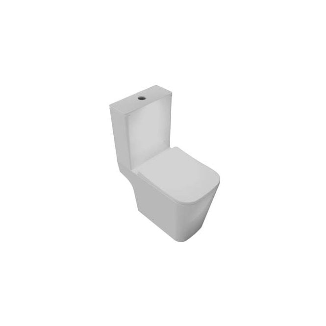 Frontline  Capello Rimless C/C Open Back Pan White F10302