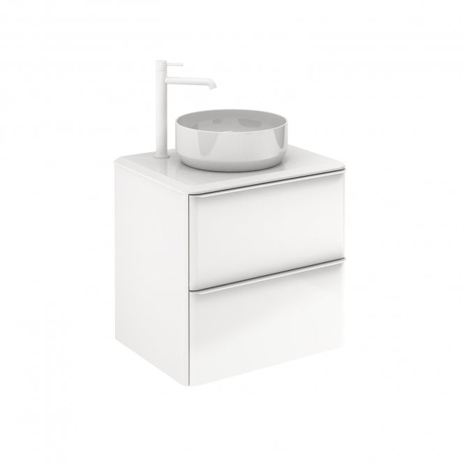 Frontline  Dai 600 W/Hung 2Drw Unit Gloss White F10959