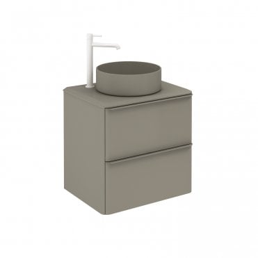 Frontline Dai 600 W/Hung 2Drw Unit Matt Sand F10962