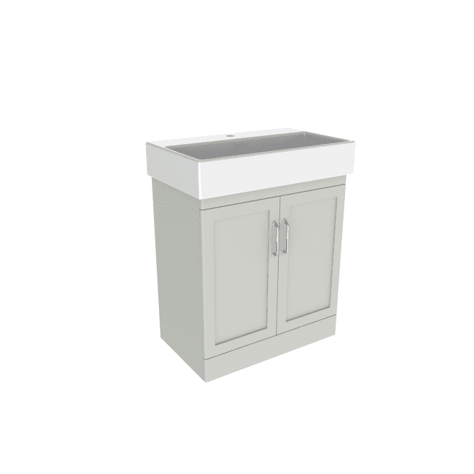 Frontline  Holborn Isobel 700 Unit Matt Cloud Grey F09841