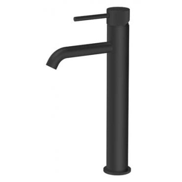 Frontline Mineral Fluted Tall Basin Mono Black F10836