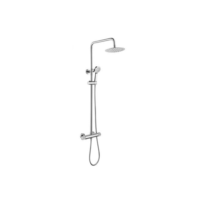 Frontline  Mineral Fluted Thermo Shower Chrome F10831