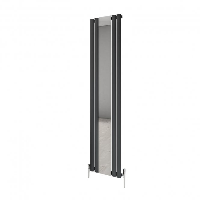 Frontline  Moda Vert Rail 380X1700 Grey Mirror F08117