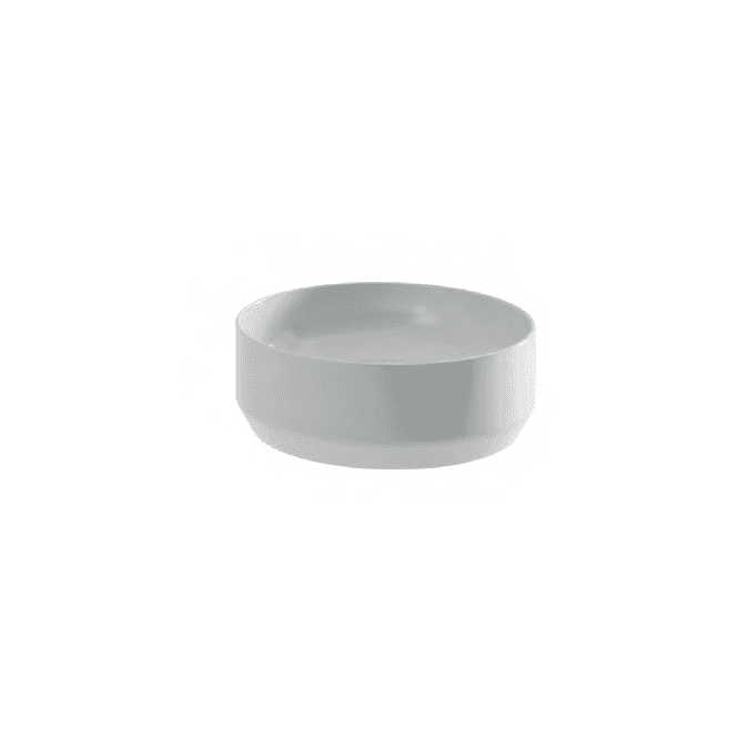 Frontline  Nysa Countertop Round Basin Gloss White F10868
