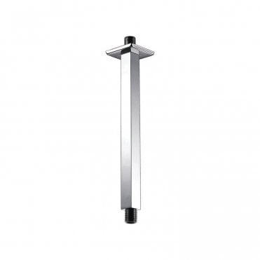 Frontline Square Ceiling Arm 150Mm Chrome F03272