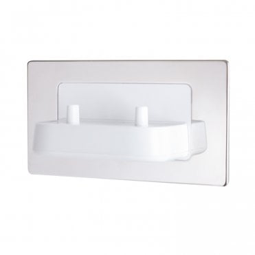 Frontline Twin Toothbrush Charger Polished Steel F09577