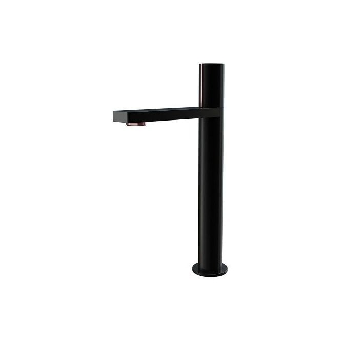 Frontline Velar Black & Copper Tall Basin Mixer Tap
