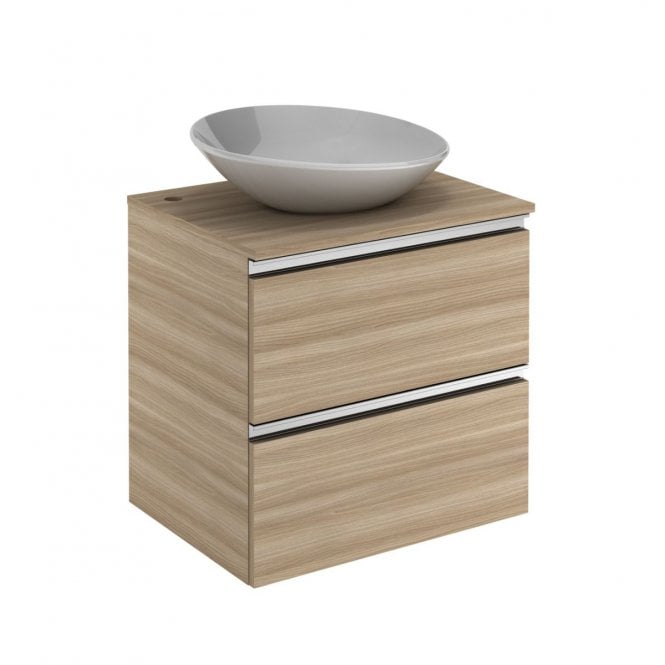 Frontline  Vida 600mm 2-Drawer Wall Unit - Walnut