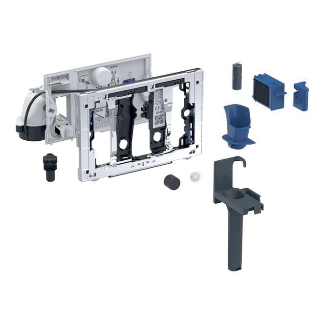 Geberit  Duofresh Module Manual Activation For Sigma Concealed Cistern 120mm - Anthracite Grey