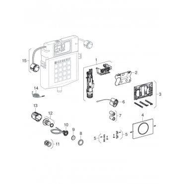 Geberit eberit Connection Set/Twist