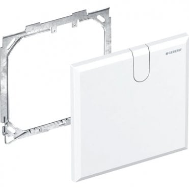 Geberit eberit Cover Plate For Concealed Function Box - White