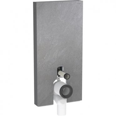 Geberit eberit Monolith 1010mm Floor Mounted Slate/Chrome