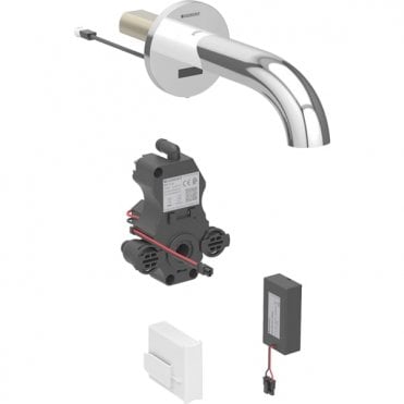 Geberit eberit Piave Washbasin Tap  Wall Mounted  Battery Operation  For Concealed Function BoX Chrome